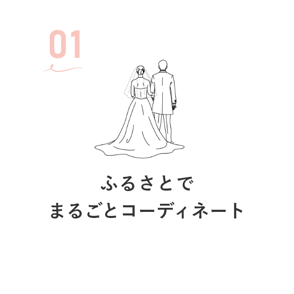 ふるさとでまるごとコーディネート
